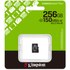 Carte microSDXC Kingston Canvas Select Plus Gen3 256 Go, UHS-I, V30