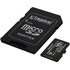 Carte microSDXC Kingston Canvas Select Plus Gen3 128 Go avec adaptateur SD, V10