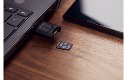 Carte microSDXC Kingston Canvas Select Plus Gen3 1 To avec adaptateur SD, UHS-I