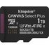 Carte microSDXC Kingston Canvas Select Plus Gen3 1 To avec adaptateur SD, UHS-I