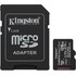 Carte microSDXC Kingston Canvas Select Plus Gen3 128 Go avec adaptateur SD, V10
