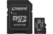 Carte microSDXC Kingston Canvas Select Plus Gen3 128 Go avec adaptateur SD, V10