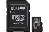 Carte microSDXC Kingston Canvas Select Plus Gen3 256 Go avec adaptateur SD, V10