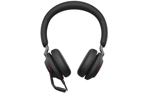 Micro-casque sans fil Jabra Evolve2 40 SE - UC Mono, Noir - USB, USB-C