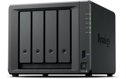 Synology Diskstation DS925+ 16To - Serveur NAS avec 4 disques Synology 4To