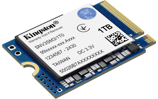 Kingston NV3 1 To - SSD M.2 2230 NVMe PCIe 4.0 3D NAND