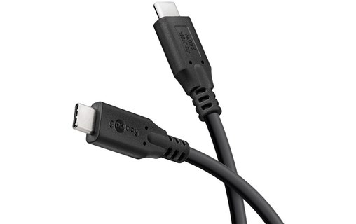 Câble Goobay USB-C vers USB-C 240 W 40 Gbit/s - 50 cm - Noir