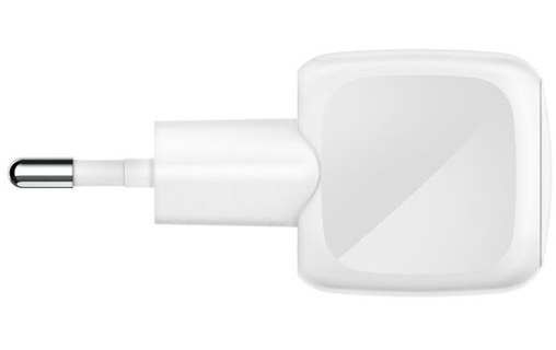 Chargeur USB-C 20 W - Belkin BoostCharge Compact - Blanc