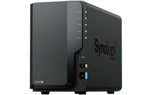 Synology DiskStation DS225+ - Serveur NAS 2 baies