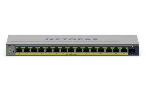 Switch Ethernet Netgear GS116EPP 16 ports - Manageable, PoE, L2/L3