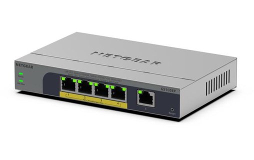 Switch Ethernet Netgear GS105EP 5 ports - PoE