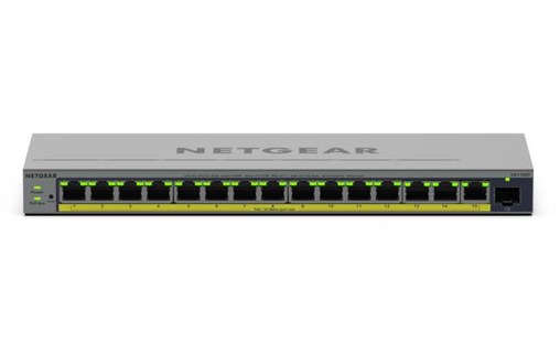 Switch Ethernet Netgear GS116EP 16 ports - Manageable, PoE, L2/L3