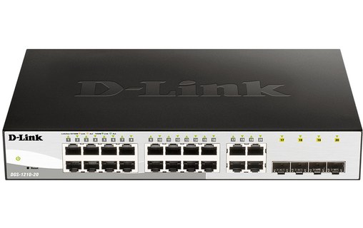 Switch Ethernet D-Link DGS-1210-20/E 16 ports - Manageable, L2