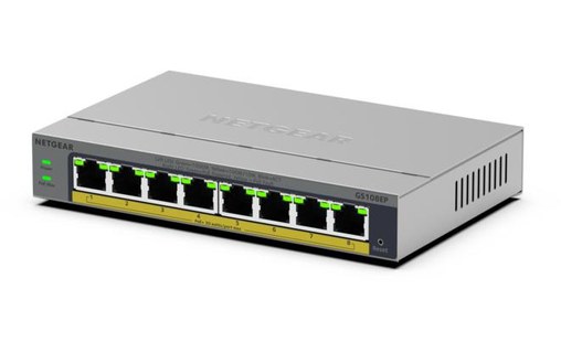 Switch Ethernet Netgear GS108EP 8 ports - Manageable, L2/L3