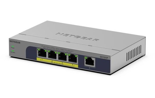 Switch Ethernet Netgear GS105P 5 ports - PoE