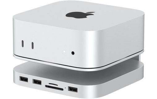 Station d'accueil USB-C pour Mac mini M4 avec slot SSD M.2 NVMe