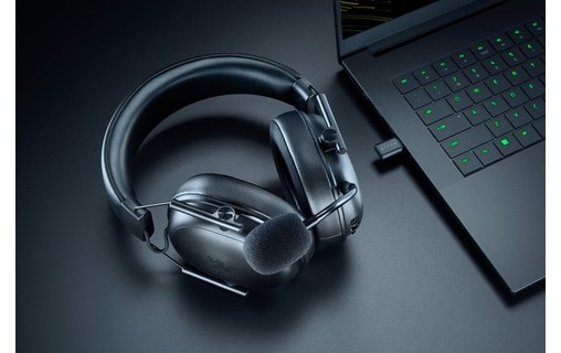 Casque gaming sans fil Razer BlackShark V3 X HyperSpeed, Blanc - Bluetooth