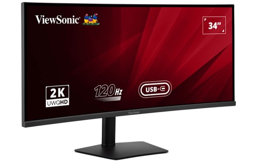 Écran Incurvé 34" ViewSonic VA3420C - 120 Hz USB-C
