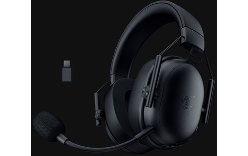 Casque gaming sans fil Razer BlackShark V3 X HyperSpeed, Blanc - Bluetooth