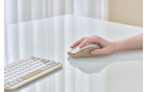 Souris sans fil Asus MD200 - Beige