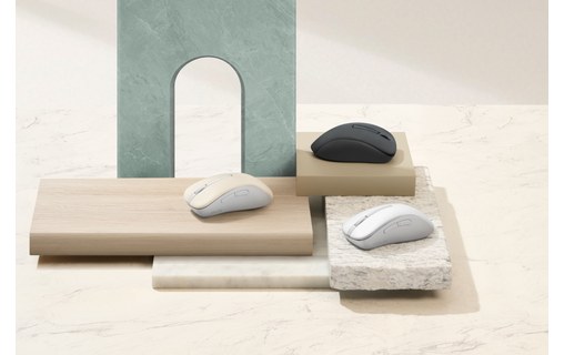 Souris sans fil Asus MD102 - Blanche - Ergonomique