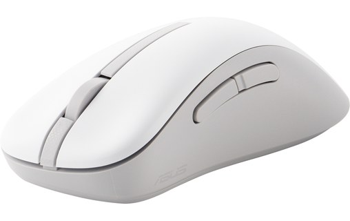Souris sans fil Asus MD102 - Blanche - Ergonomique