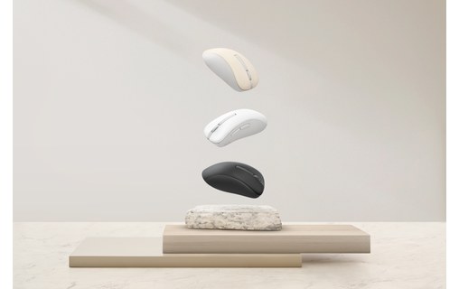 Souris sans fil Asus MD102 - Blanche - Ergonomique