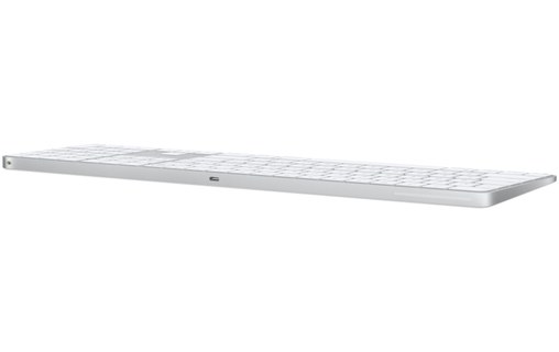 Apple Magic Keyboard avec Touch ID et pavé numérique (2024) - Blanc