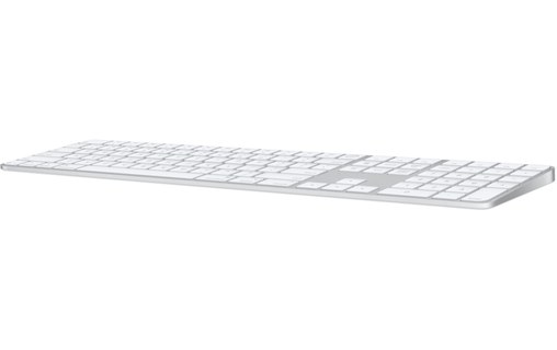 Apple Magic Keyboard avec Touch ID et pavé numérique (2024) - Blanc