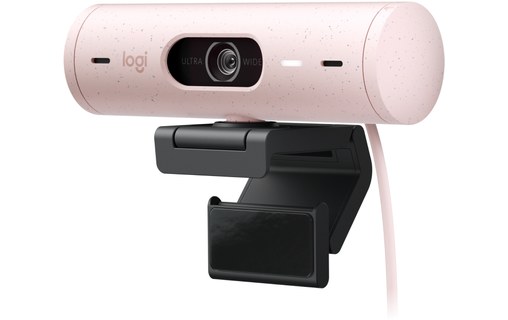 Webcam Logitech Brio 500 1080p - Rose