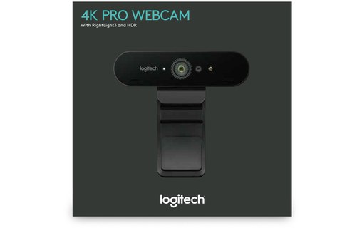 Webcam Logitech Brio Ultra HD Pro 4K UHD - Noire