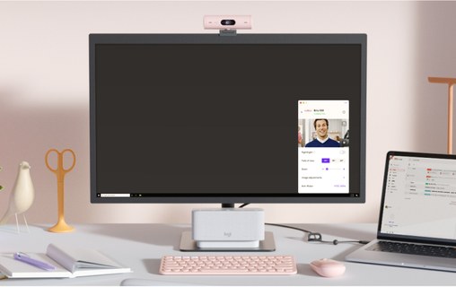 Webcam Logitech Brio 500 1080p - Rose