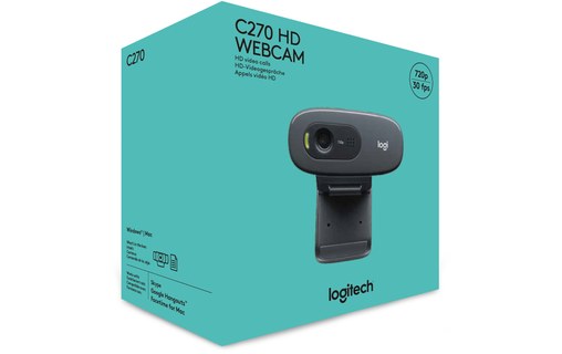 Webcam Logitech HD C270 720p