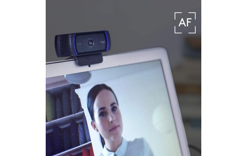 Webcam Logitech HD Pro C920 1080p - Noire
