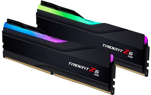Mémoire RAM G.SKILL Trident Z5 RGB Noir 64 Go (2 x 32 Go) DDR5 4800 MHz