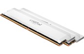 Mémoire RAM Crucial Pro OC White 64 Go (2 x 32 Go) DDR5 U-DIMM 6400 MHz