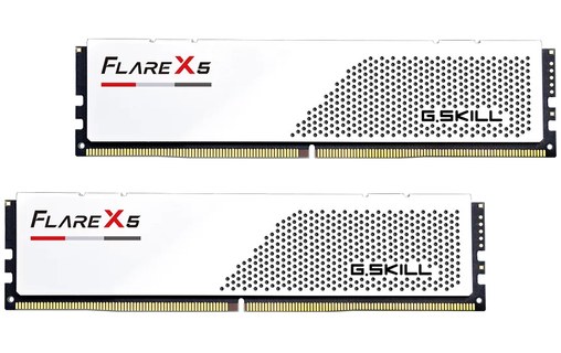 Mémoire RAM G.SKILL Flare X5 Blanc 48 Go (2 x 24 Go) DDR5 6000 MHz CL30