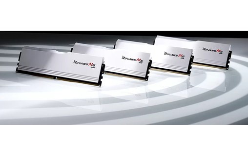 Mémoire RAM G.SKILL Ripjaws M5 RGB Blanc 32 Go (2 x 16 Go) DDR5 4800 MHz