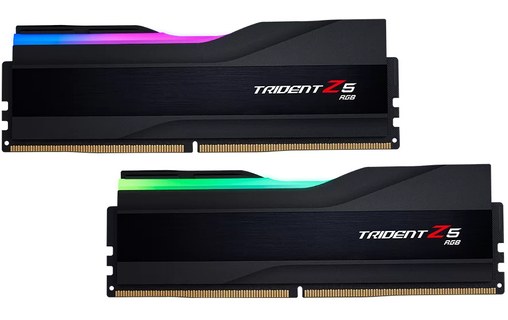 Mémoire RAM G.SKILL Trident Z5 RGB Noir 64 Go (2 x 32 Go) DDR5 4800 MHz