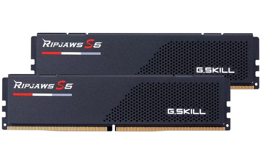 Mémoire RAM G.SKILL RipJaws S5 Noir 48 Go (2 x 24 Go) DDR5 6000 MHz CL30