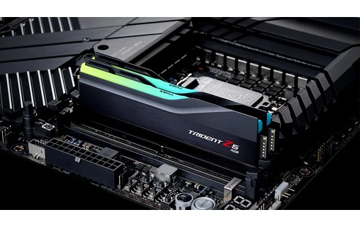 Mémoire RAM G.SKILL Trident Z5 RGB Noir 64 Go (2 x 32 Go) DDR5 4800 MHz