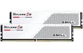 Mémoire RAM G.SKILL RipJaws S5 Blanc 64 Go (2 x 32 Go) DDR5 6000 MHz
