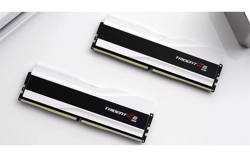 Mémoire RAM G.SKILL Trident Z5 RGB Blanc 32 Go (2 x 16 Go) DDR5 4800 MHz