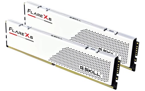 Mémoire RAM G.SKILL Flare X5 Blanc 96 Go (2 x 48 Go) DDR5 6000 MHz