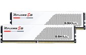 Mémoire RAM G.SKILL RipJaws S5 Blanc 48 Go (2 x 24 Go) DDR5 6000 MHz