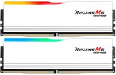 Mémoire RAM G.SKILL Ripjaws M5 Neo RGB 64 Go (2 x 32 Go) DDR5 6000 MHz - Blanc