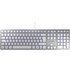 CLAVIER USB CHERRY SLIM KC 6000 ARGENT