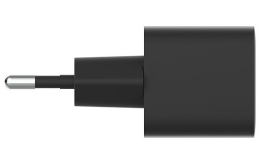 Chargeur USB-C 25 W - Belkin BoostCharge + câble USB-C - Noir