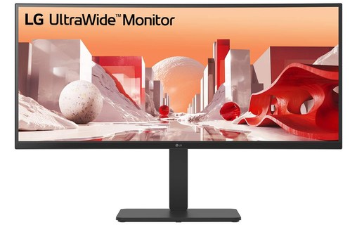 Écran Incurvé 34" LG 34BA85QE-B - USB-C