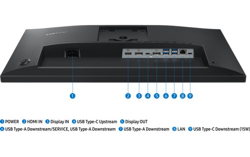 Écran 24" Samsung Essential Monitor S4 S43UF